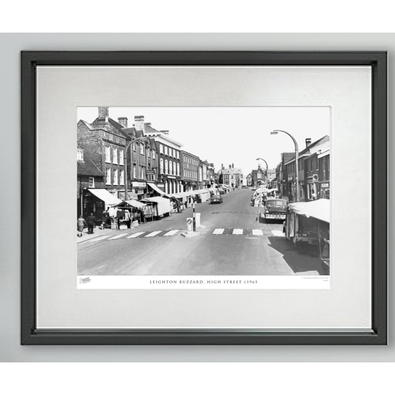 Leighton Buzzard, High Street C1965 - Single Picture Frame Print, 40cm H X 50cm W x 2cm D