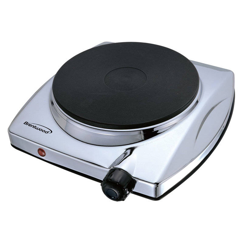 Brentwood 1000 Watt Electric Single Hot Plate