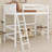Wood Loft Bed With Ladder-1163759251