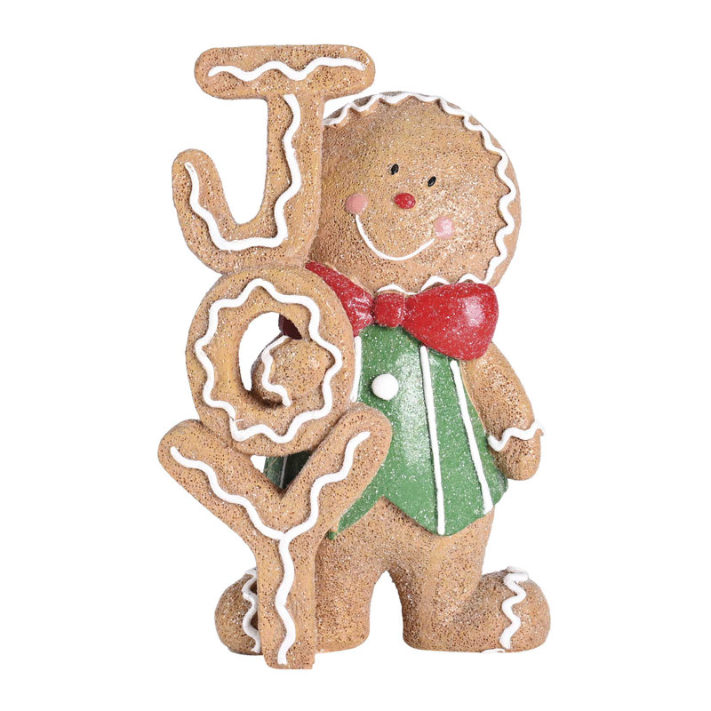 Figurine de Noël en pain d'épice «Joy»