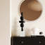 Noir, blanc, objet décoratif moderne en bois massif