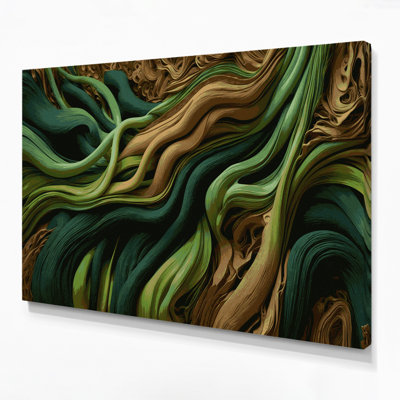 Art mural sur toile Biomorphic Abstraction 54