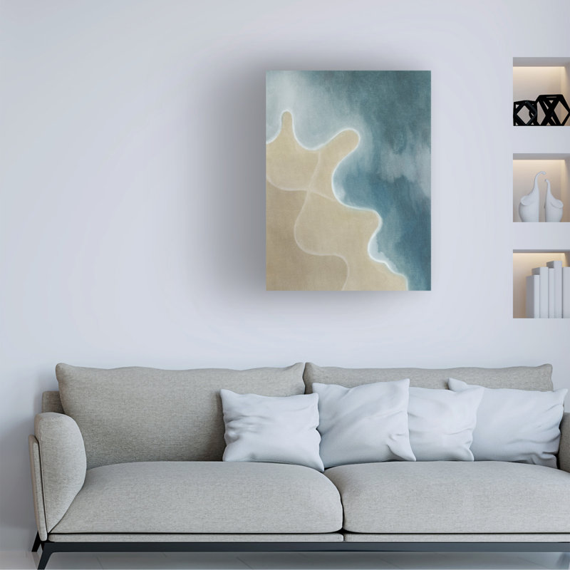 Art mural sur toile tendue - Grace Popp «Turning the Tides II» pour décoration de salon, de chambre à coucher ou de bureau - 14 x 19