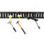 4Ft E Track Tie-Down Rail Kit,Indoor E Track 4' (8 Pack) For Garages, Vans, Trailers, Motorcycle Tie Downs, ATV Mountings, 8 X Steel O-Ring Anchors And 8 X Rope Tie Offs,Heavy Loads UP To 2,000Lbs