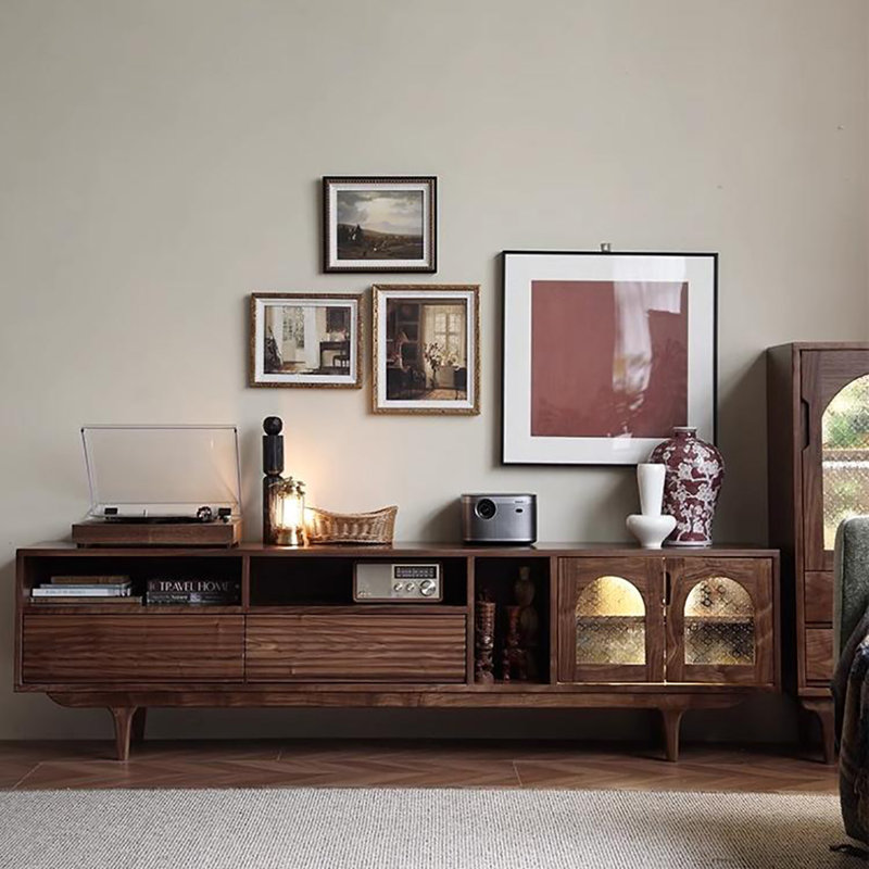Meuble télé américain rétro, 70.9"