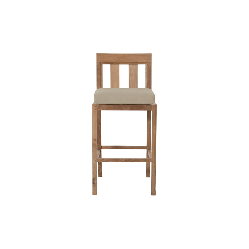 Raffaelo 28.5'' Bar Stool, Antique Beige