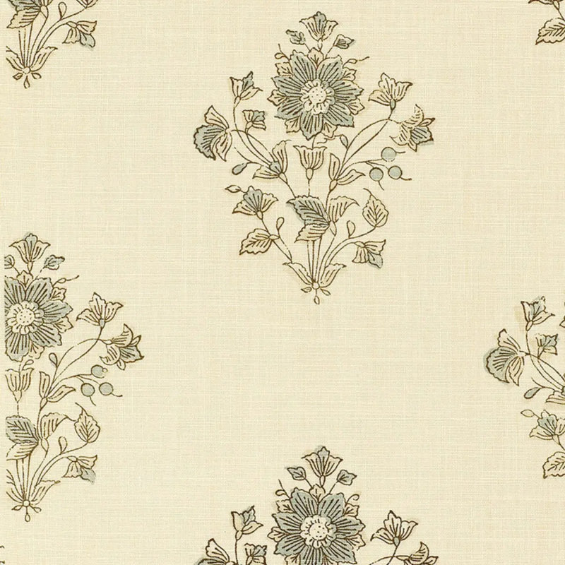 Tissu Beatrice Bouquet, Minéral