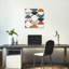 Formes abstraites de style Mid-Century abstrait géométrique paysage minimaliste Nature-129005758
