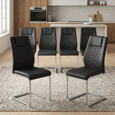Ensemble de 6 chaises de salle à manger Kimara