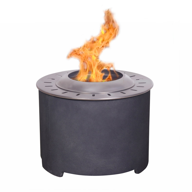 20.5''W Outdoor Wood Burning Smokeless Fire Pit