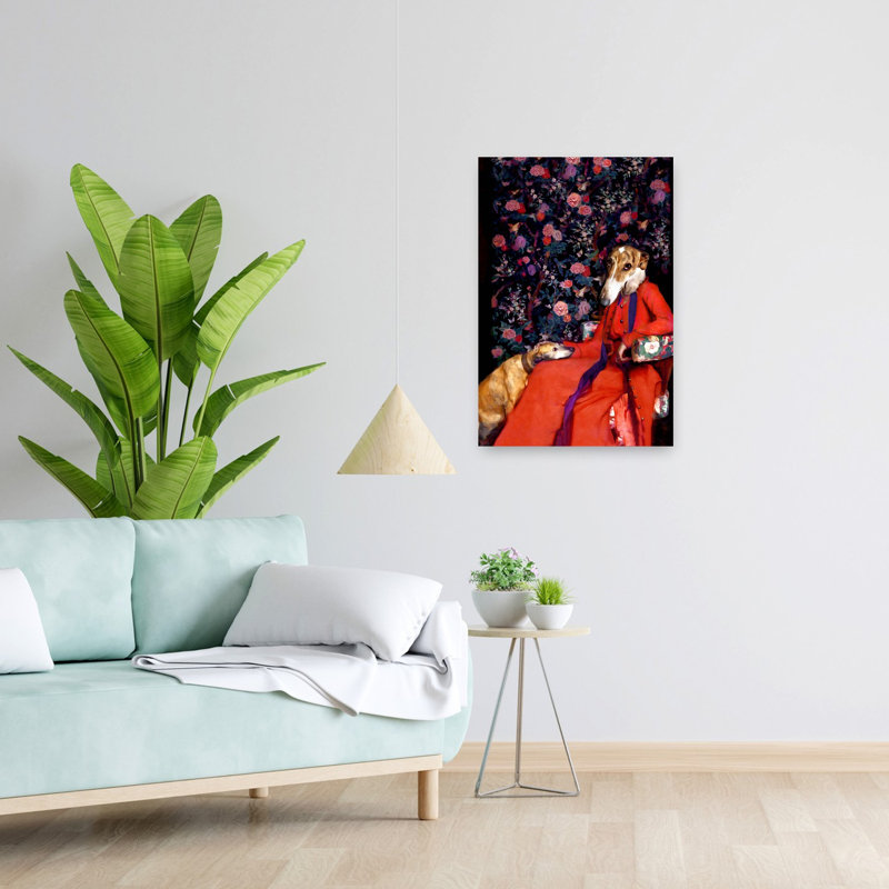 Contemporary Art Abstract Contemporary Wall Art by Tein Lucasson - Wrapped Canvas Print, 60.96 cm H x 40.64 cm W