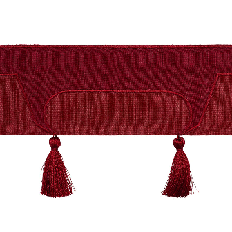 Schumacher x David Kaihoi Pagoda Trim, Red