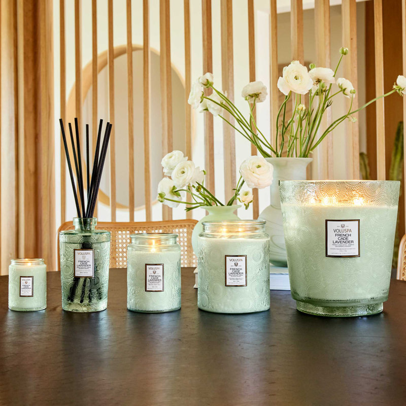 French Cade Lavender Luxe Reed Diffuser