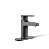 Taut Single-Control Lavatory Faucet with Escutcheon
