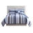 Modern & Contemporary Polyester Striped Bedding-2139735406