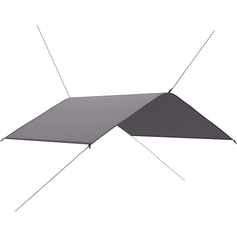 Erenay 2.85m x 3m Rectangular Shade Sail, Grey