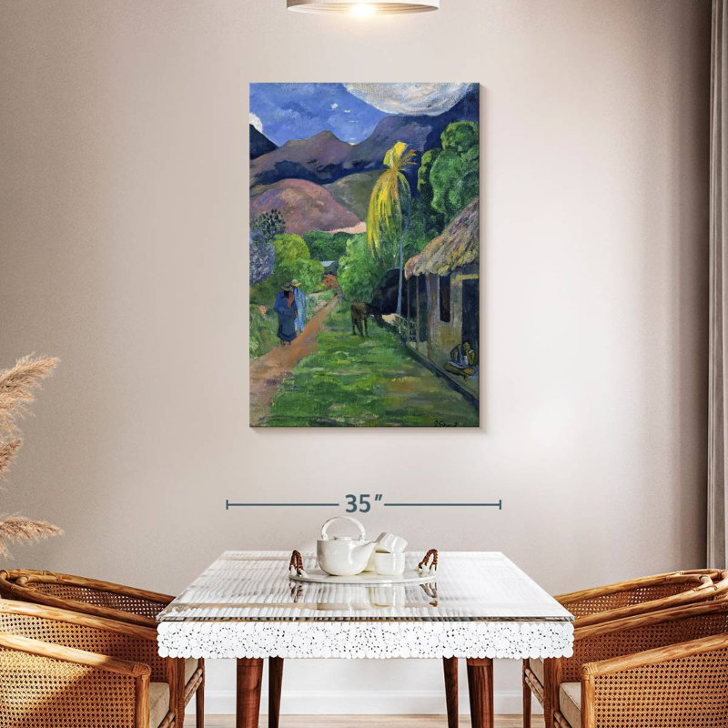 Alvord Street à Tahiti, H 45 po x l 30 po