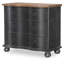 Commode d'appoint à 3 tiroirs en chêne et bois de grange noir Vintage Market-153860067