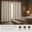 MHG Living Eyelet 100% Cotton Curtains - 2 Panels Pair