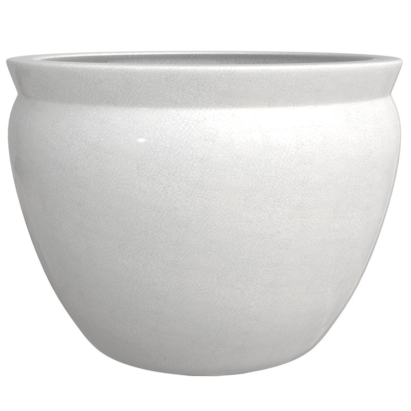 14" Sky Blue Fishbowl, 10.5" H X 14.5" W X 14.5" D, Gray