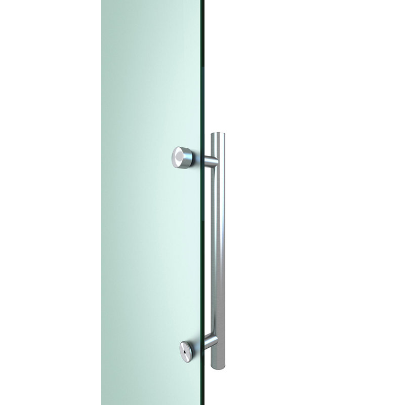 15-3/4 in (300 mm) Dual Mount Single Sided Center-to-Center Pull for Wood or Glass Doors