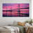 San Francisco Skyline And Bay Bridge X - Architecture Canvas Print - 5 Equal Panels
