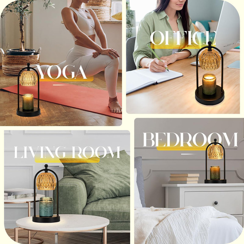 Lampe de chauffe-bougie avec minuterie