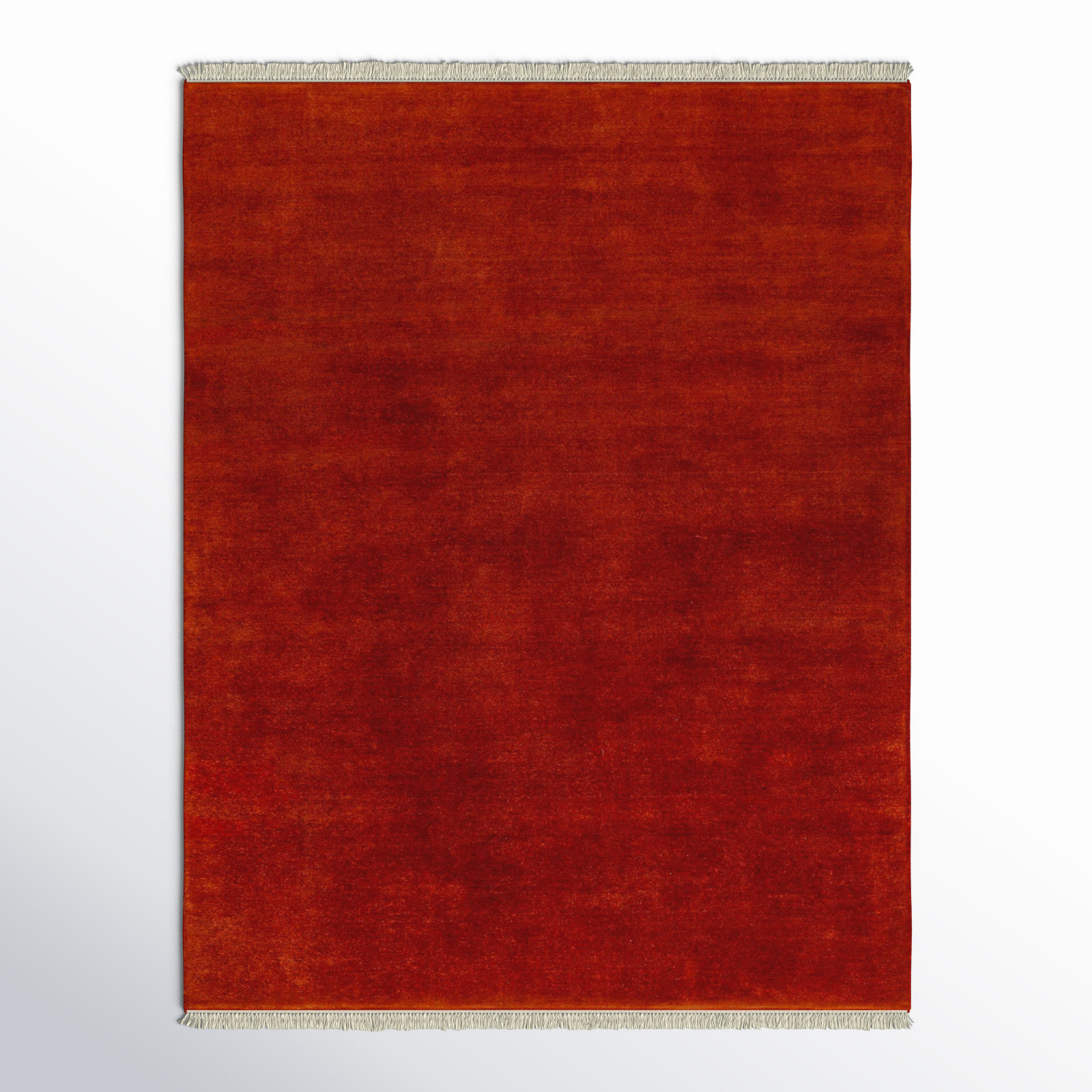 Clio Wool Rust/Burnt Rug, Rectangle 9' x 12'