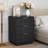 3-Drawer Low Storage Cabinet Set Of 2, Compact Modern Dresser For Bedroom, Living Room, Or Entryway-1106928717
