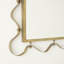 Les Vagues Rectangle Iron Beveled Mirror