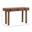 Bureau d'écriture Rosie de 47 po de largeur, brun