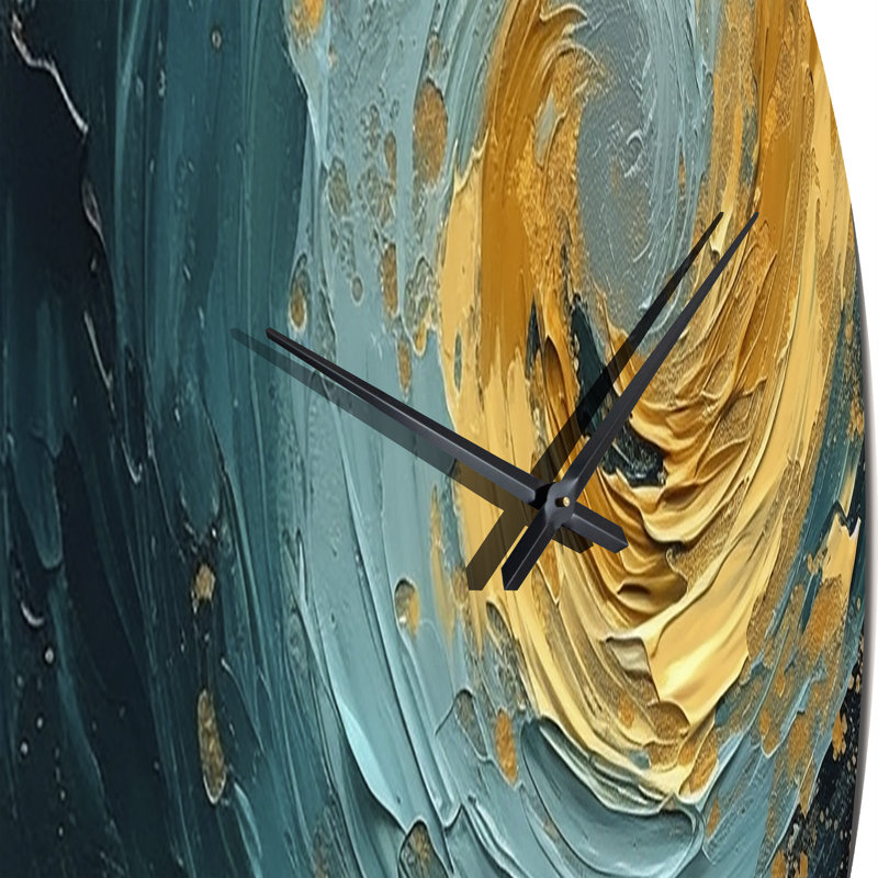 Horloge murale Golden Ocean, Petit