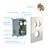 Topcraft 10-Inch Wall Mounted Square Shower System With Rough-In Valve-114861687