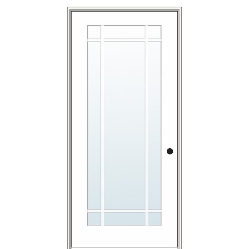Portes françaises en verre, 36 po x 80 po, Côté gauche