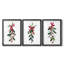 Art de Noël des Fêtes de Noël - Impression sur mesure encadrée de qualité supérieure - 3 pièces-1072762007-1072762005