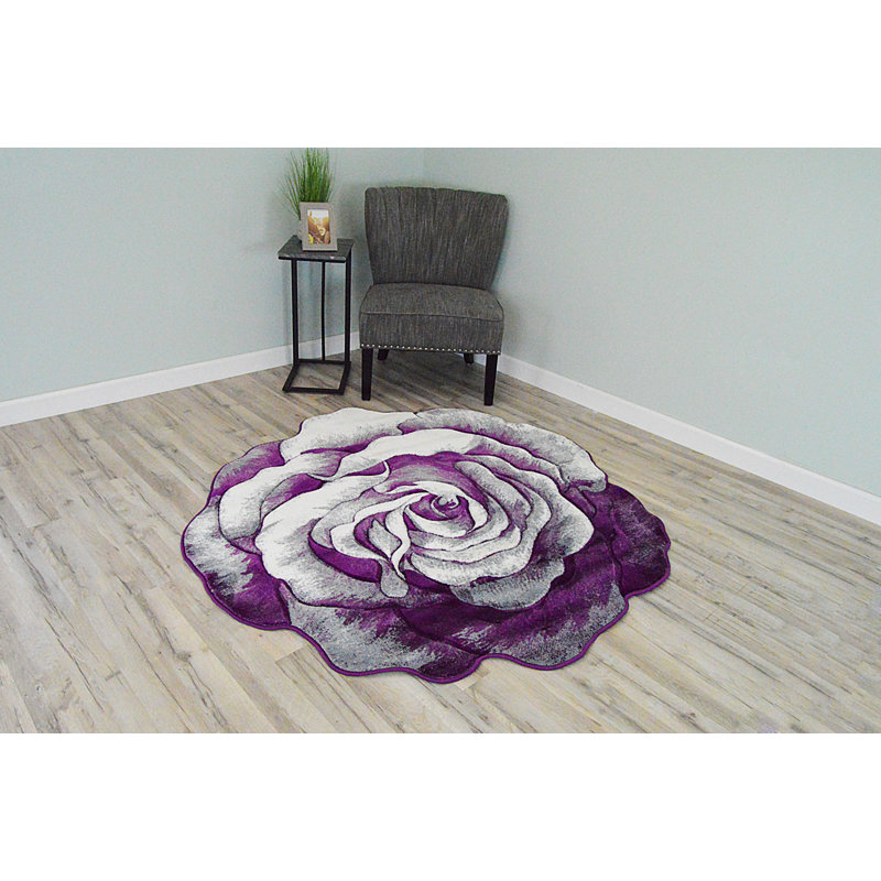 Villani Performance Floral Indoor Rug, Novelty 6'6"