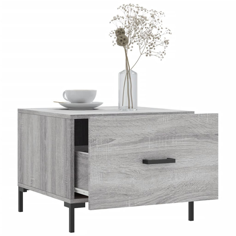 Avaiyah Coffee Table with Storage, Grey Sonoma