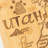 Totally Bamboo State Destination Series Bamboo Utah Cutting Board