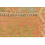 Tapis en laine orange 3 pi 3 po x 5 pi 2 po one-of-kind à la main noué la new age Elland