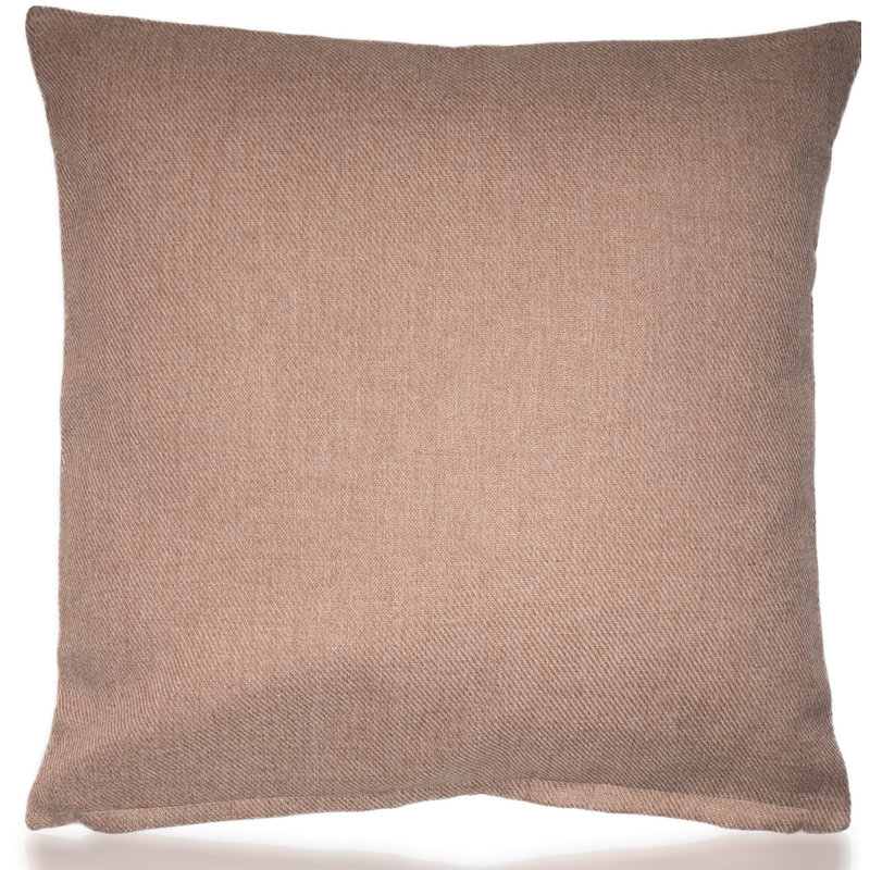 Aadhya Plaid Square Cushion Cover, Light