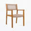 Chaise de salle à manger d'extérieur (ensemble de 2)