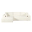 Canapé-lit modulaire en velours côtelé doux à 4 places, rembourrage en mousse complète, aucun assemblage requis, idéal pour la décoration de chambre à coucher, design, requis, espaces flexibles