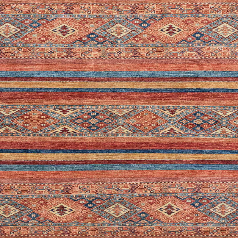 Abstract Indoor Rug, Square 3'
