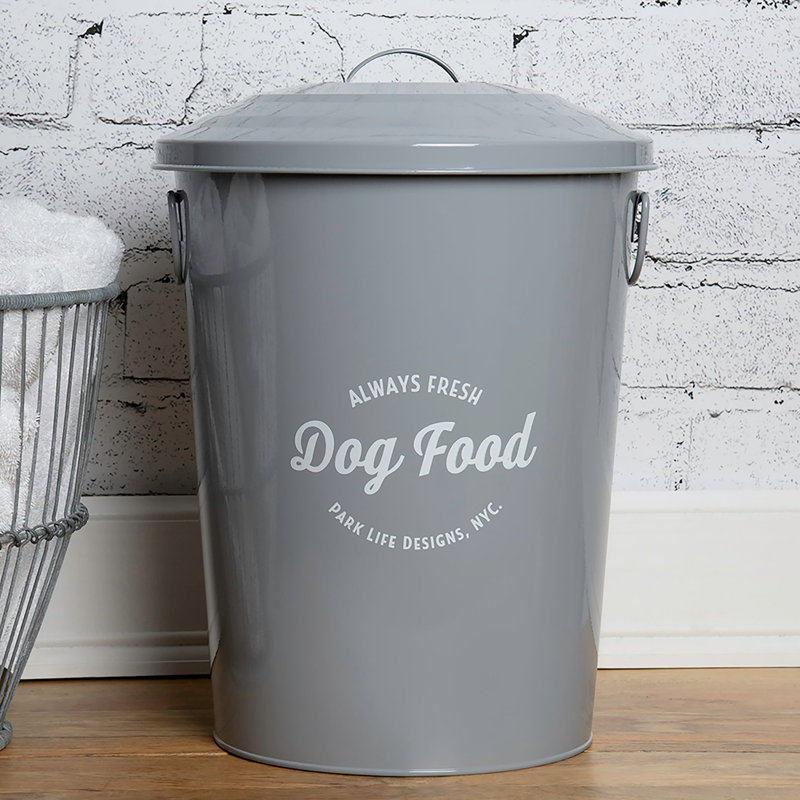 Contenant alimentaire Andreas, Gris, 25 lb