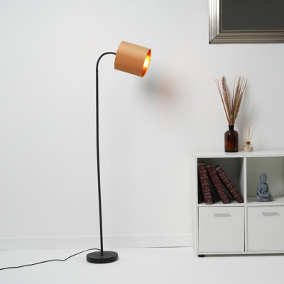 Giovoni 173cm Black Arched Floor Lamp