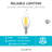 5 Watt (60 Watt Equivalent), CA11 LED, Dimmable Light Bulb, E12/Candelabra Base-59047896