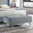 Northington Mavela Wide Wale Upholstery Bench-437972578