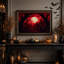 Silhouettes d'art sur toile, "Halloween"-1941732407