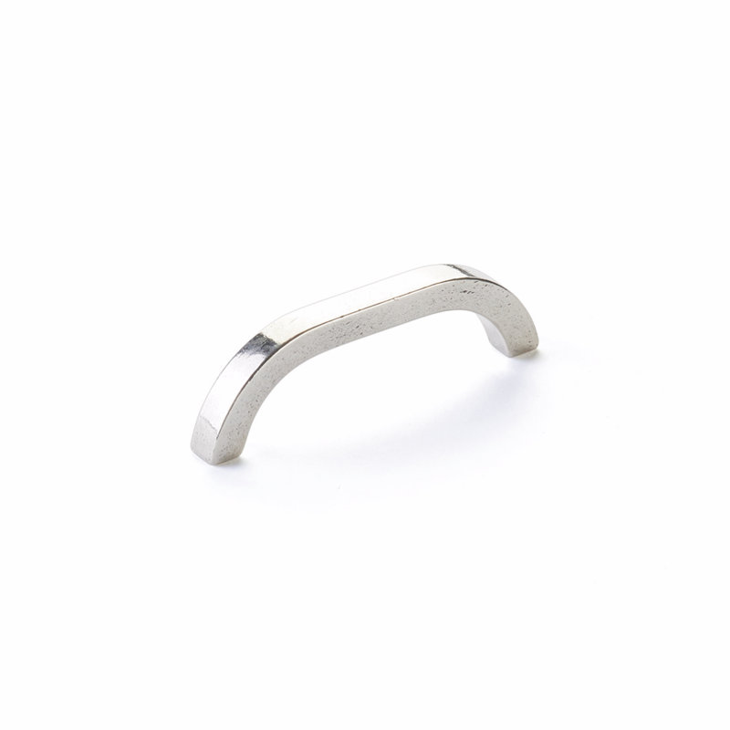Poignée d'armoire 4 po Schaub Turno, Bronze blanc poli