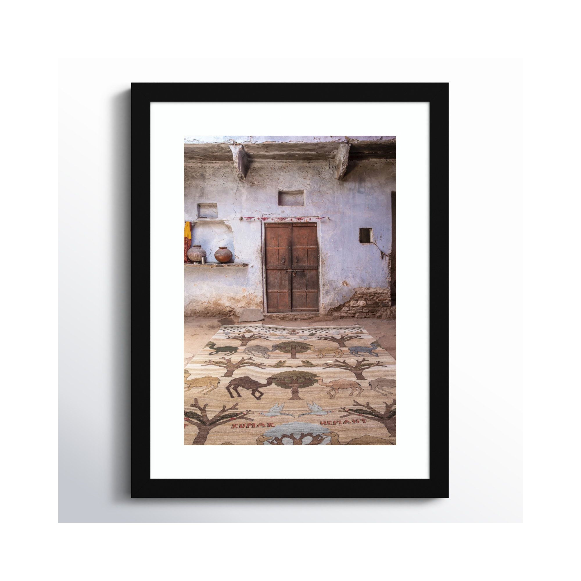 Magic Carpet by Shot by Clint Wood Framed Wall Art Print, Black Framed, 17" H x 13" W